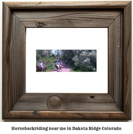 horseback riding near me in Dakota Ridge, Colorado